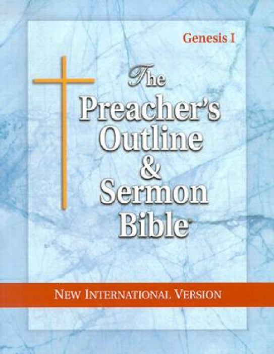 Preacher's Outline & Sermon Bible-NIV-Genesis I: Chapters 1-11 by Leadership Ministries Worldwide