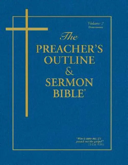 Preacher's Outline & Sermon Bible-KJV-Deuteronomy by Leadership Ministries Worldwide