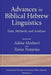 Advances in Biblical Hebrew Linguistics: Data, Methods, and Analyses by Adina Moshavi, Tania Notarius