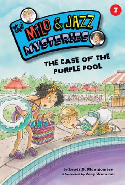 The Case of the Purple Pool by Lewis B. Montgomery
