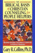 The Biblical Basis of Christian Counseling for People Helpers: Relating the Basic Teachings of Scripture to People's Problems by Gary Collins