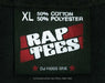 Rap Tees: A Collection of Hip-Hop T-Shirts 1980-1999 by Dj Ross One