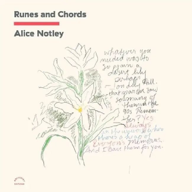 Words and Drawings by Alice Notley