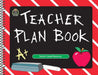 Chalkboard Teacher Plan Book by Darlene Spivak