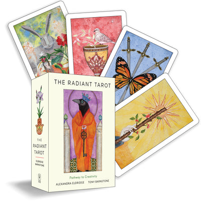 The Radiant Tarot: The Radiant Tarot: Pathway to Creativity (78-Card Deck and Full-Color Guide Book) by Alexandra Eldridge