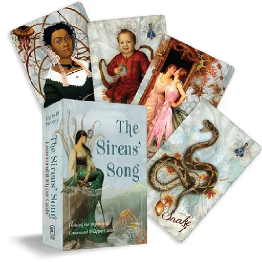 The Sirens' Song: Divining the Depths with Lenormand & Kipper Cards (Includes 78 Cards in Two Complete Card Decks and 128 Page Full-Colo by Carrie Paris