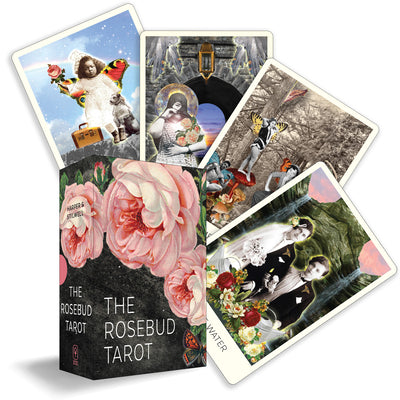 The Rosebud Tarot: An Archetypal Dreamscape (78 Cards and 96 Page Full-Color Guidebook) by Diana Rose Harper