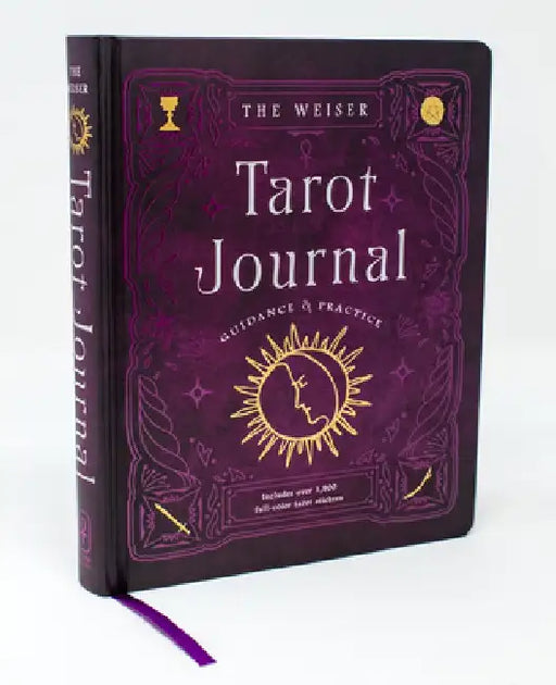 The Weiser Tarot Journal: Guidance and Practice (for Use with Any Tarot Deck--Includes Over 120 Specially Designed Journal Pages and 1,800 Full- by Theresa Reed