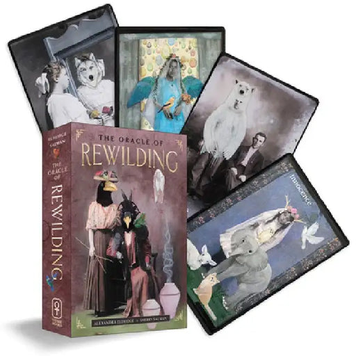 The Oracle of Rewilding: Pathways to Renewing Our Kinship with All Things (44 Full-Color Cards and 176-Page Guidebook) by Alexandra Eldridge