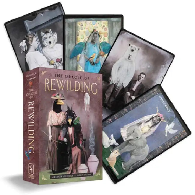 The Oracle of Rewilding: Pathways to Renewing Our Kinship with All Things (44 Full-Color Cards and 176-Page Guidebook) by Alexandra Eldridge