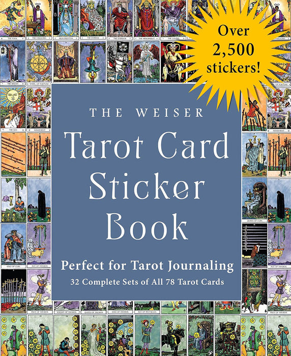 The Weiser Tarot Card Sticker Book: Includes Over 3,740 Stickers (48 Complete Sets of All 78 Tarot Cards)--Perfect for Tarot Journaling