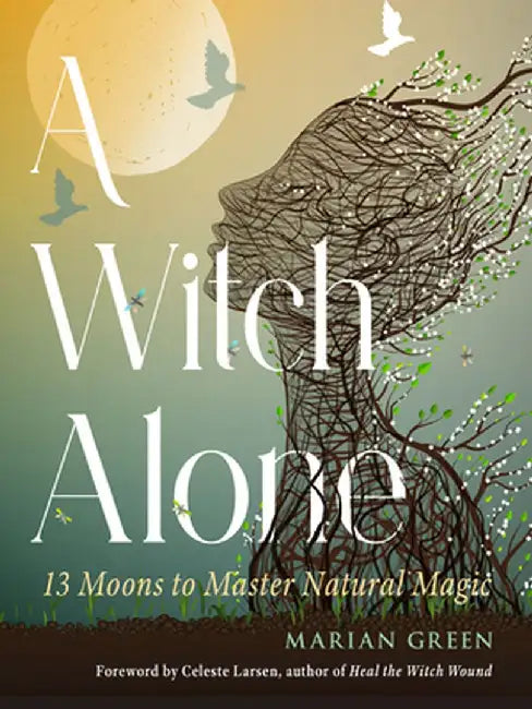 A Witch Alone: 13 Moons to Master Natural Magic by Marian Green
