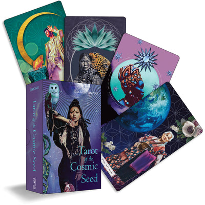 Tarot of the Cosmic Seed: (79 Full-Color Cards and 64 Page Booklet) by Lalania Simone