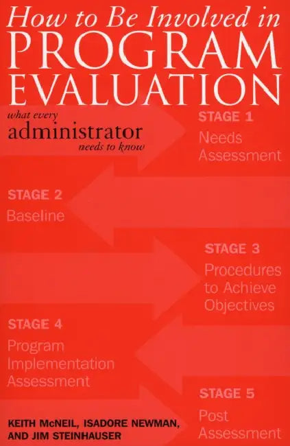 How to Be Involved in Program Evaluation: What Every Adminstrator Needs to Know by Keith McNeil, Isadore Newman, Jim Steinhauser