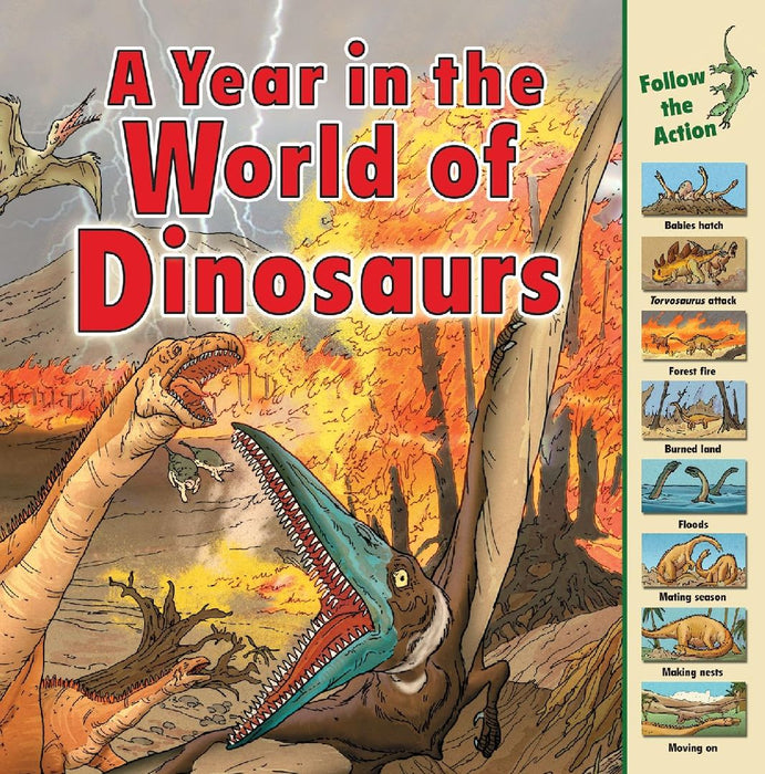 A Year in the World of Dinosaurs  by Elizabeth Havercroft