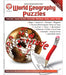 World Geography Puzzles, Grades 6 - 12 by Mark Twain Media