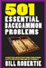 501 Essential Backgammon Problems by Bill Robertie