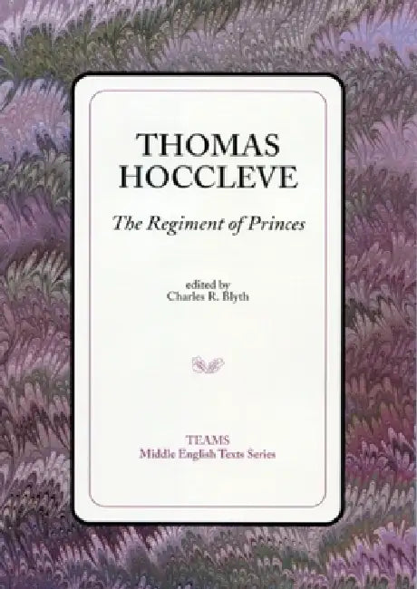 Regiment of Princes PB by Thomas Hoccleve, Charles R. Blyth