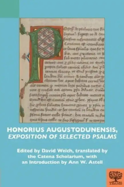 Honorius Augustodunensis, 'Exposition of Selected Psalms' by Ann W. Astell, David Welch