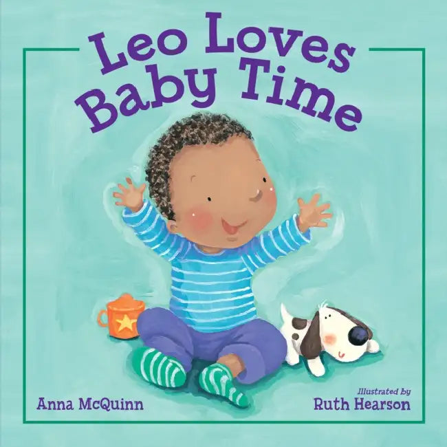 Leo Loves Baby Time by Anna McQuinn, Ruth Hearson