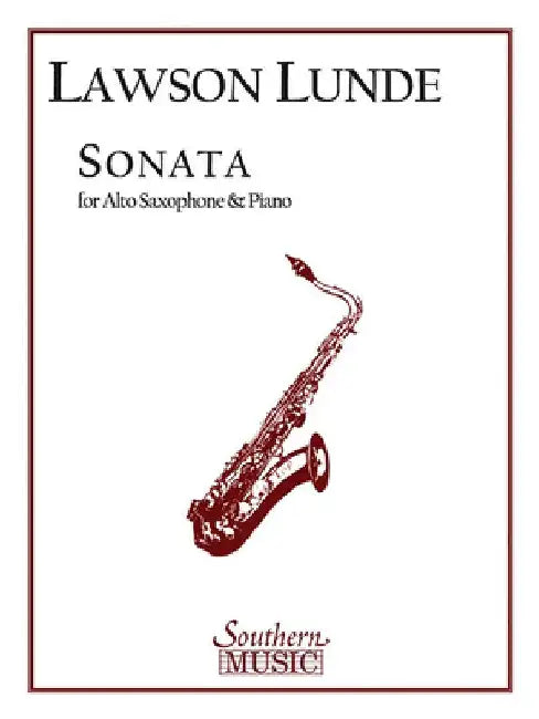 Sonata: Alto Sax by Lawson Lunde