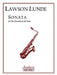 Sonata: Alto Sax by Lawson Lunde