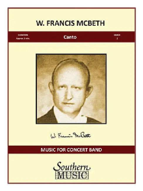 Canto by W. Francis McBeth