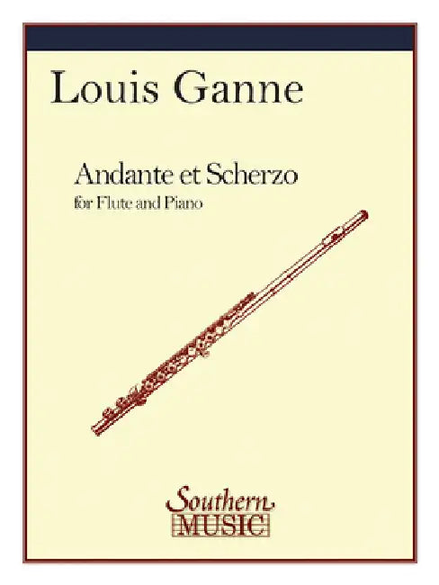 Andante and Scherzo: Flute by Louis Ganne