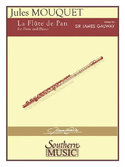 La Flute de Pan: For Flute and Piano by Jules Mouquet