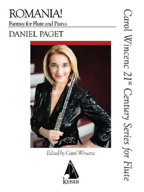 Romania! Fantasy for Flute and Piano by Daniel Paget, Carol Wincenc