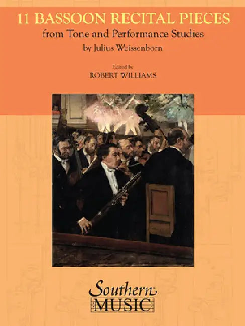11 Bassoon Recital Pieces from Tone and Performance Studies by Julius Weissenborn, Robert Williams