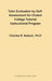 Tutor Evaluation by Self-Assessment for Chabot College Tutorial Instructional Program by Charles Russell Natson