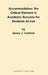Accommodation: The Critical Element in Academic Success for Students At-Risk by Geary J. Cantrell