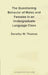 The Questioning Behavior of Males and Females in an Undergraduate Language Class by Dorothy W. Thomas