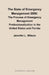 The State of Emergency Management 2000: The Process of Emergency Management Professionalizaiton in the United States and Florida by Jennifer L. Wilson