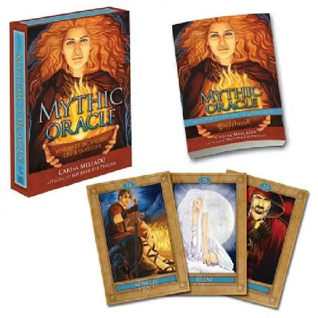 Mythic Oracle: Wisdom of the Ancient Greek Pantheon [With Guidebook] by Carisa Mellado