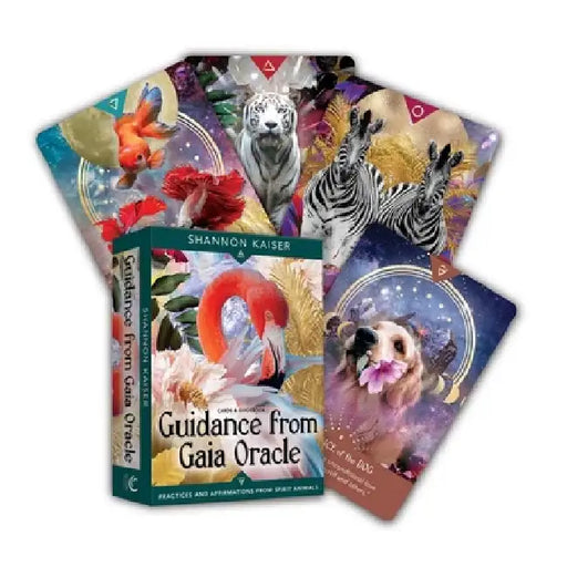 Guidance from Gaia Oracle: Practices and Affirmations from Spirit Animals (a 52-Card Deck & Guidebook) by Shannon Kaiser