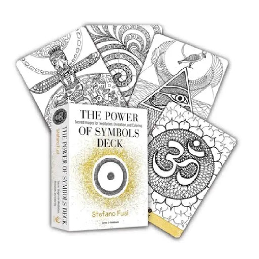The Power of Symbols Deck: Sacred Images for Meditation, Divination, and Coloring Cards & Guidebook by Stefano (Stefano Fusi) Fusi