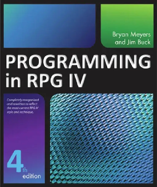 Programming in RPG IV by Jim Buck