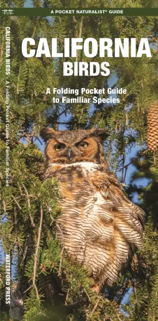 California Birds: A Folding Pocket Guide to Familiar Species by James/ Waterford Press/ Leung, Raymond (ILT) Kavanagh