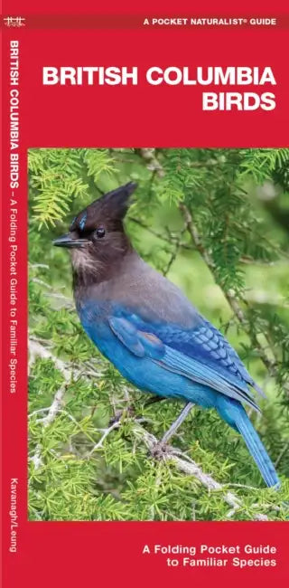 British Columbia Birds: A Folding Pocket Guide to Familiar Species by James Kavanagh, Waterford Press, Raymond Leung