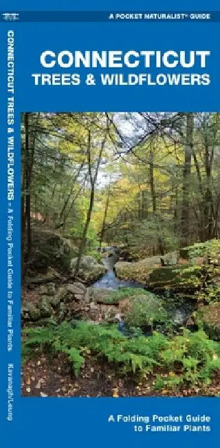 Connecticut Trees & Wildflowers: A Folding Pocket Guide to Familiar Plants by James Kavanagh