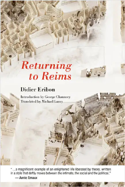 Returning to Reims by Didier Eribon