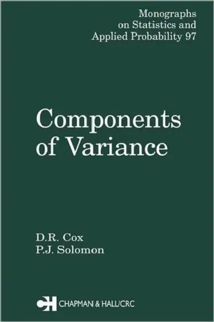Components of Variance by D.R. Cox