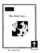 The Bible Says... by Dae Young Choe