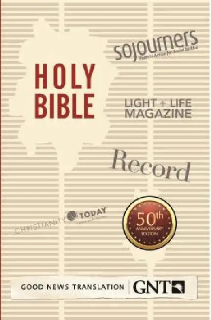 Gnt 50th Anniversary Edition Bible by American Bible Society