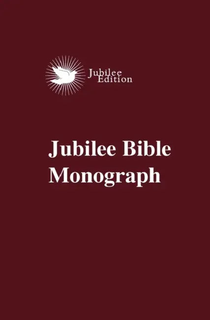 Jubilee Bible Monograph by American Bible Society