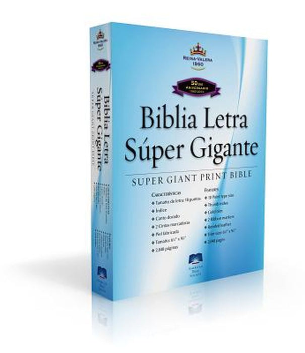 Super Giant Print Bible-Rvr 1960 by American Bible Society