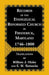 Records of the Evangelical Reformed Church in Frederick, Maryland 1746-1800 by William J. Hinke, E. W. Reinecke