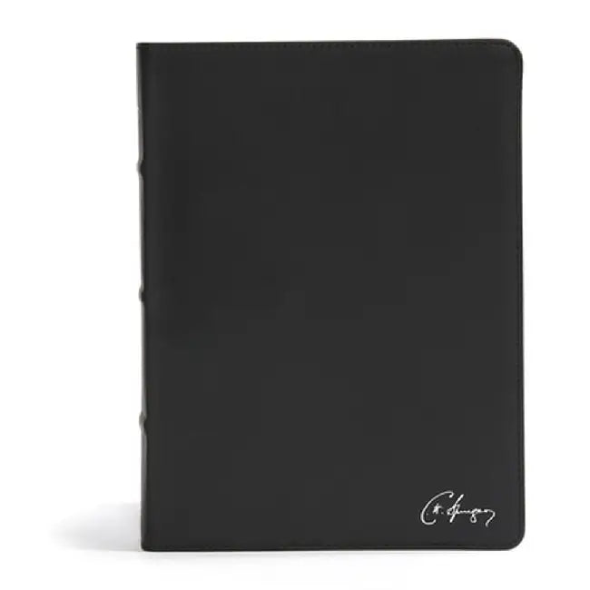 CSB Spurgeon Study Bible, Black Genuine Leather by Csb Bibles by Holman